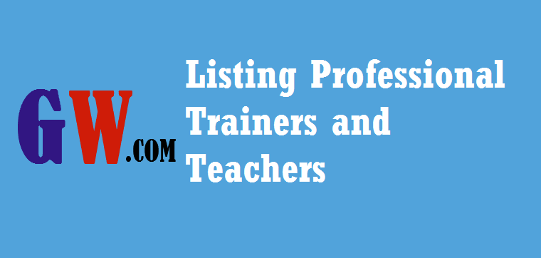 Training Professional and Teachers