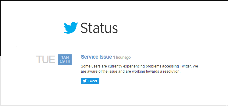 Twitter goes Down