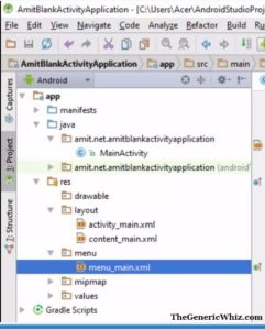 Understanding Blank and Empty Activity in Android Studio – The Generic Whiz